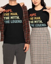 Pops The Man Myth Legend Classic T-Shirt apparel-classic-tshirt-lifestyle-front-125