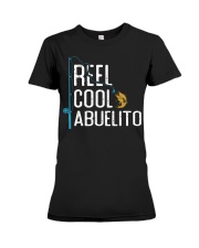 Fishing Reel cool Abuelito Fisherman Premium Fit Ladies Tee tile