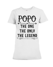 Popo The One The Only The Legend Premium Fit Ladies Tee tile