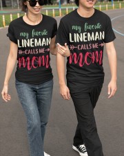 My Favorite Lineman Calls Me Mom Classic T-Shirt apparel-classic-tshirt-lifestyle-front-142