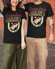 Grandma is my name cornhole is my game Classic T-Shirt apparel-classic-tshirt-lifestyle-front-149