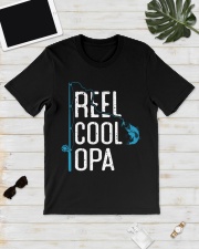 Fishing Reel Cool Opa Fisherman Classic T-Shirt lifestyle-mens-crewneck-front-17