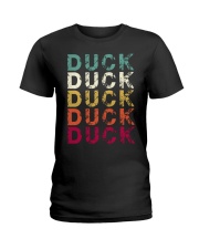 Vintage Duck Hunting Ladies T-Shirt tile