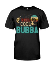 Retro Fishing Reel Cool Bubba Classic T-Shirt front