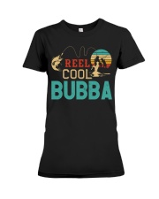 Retro Fishing Reel Cool Bubba Premium Fit Ladies Tee tile