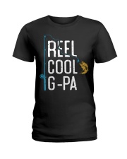 Fishing Reel Cool G-Pa Fisherman Ladies T-Shirt tile