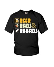 Beer Bags and Boards Cornhole Youth T-Shirt tile