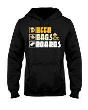 Beer Bags and Boards Cornhole Hooded Sweatshirt tile