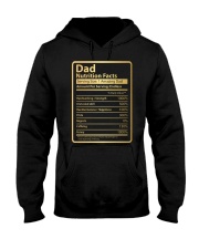 Dad Nutrition Facts Hooded Sweatshirt tile