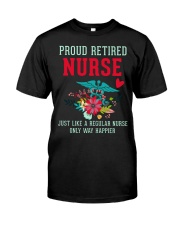 Proud retired nurse just like a regular nurse Premium Fit Mens Tee tile