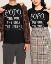 Popo The One The Only The Legend Classic T-Shirt apparel-classic-tshirt-lifestyle-front-125