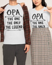 Opa The One The Only The Legend Classic T-Shirt apparel-classic-tshirt-lifestyle-front-125