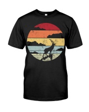 Vintage Deer Hunting Retro Premium Fit Mens Tee tile