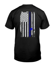 American Flag Vintage Fishing Premium Fit Mens Tee tile