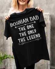 Bosnian Dad The One The Only The Legend Classic T-Shirt apparel-classic-tshirt-lifestyle-front-117