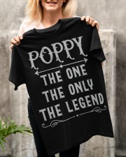 Poppy The One The Only The Legend Classic T-Shirt apparel-classic-tshirt-lifestyle-front-117