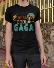 Retro Fishing Reel Cool Gaga Classic T-Shirt apparel-classic-tshirt-lifestyle-21