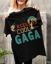 Retro Fishing Reel Cool Gaga Classic T-Shirt apparel-classic-tshirt-lifestyle-front-117