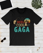 Retro Fishing Reel Cool Gaga Classic T-Shirt lifestyle-mens-crewneck-front-17
