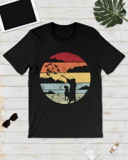 Retro vintage Duck Hunting Classic T-Shirt lifestyle-mens-crewneck-front-17