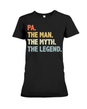 Pa The Man Myth Legend Premium Fit Ladies Tee tile