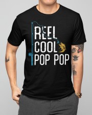 Fishing Reel Cool Pop Pop Fisherman Classic T-Shirt apparel-classic-tshirt-lifestyle-front-164