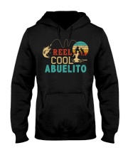 Retro Fishing Reel Cool Abuelito Hooded Sweatshirt tile