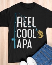 Fishing Reel Cool Apa Fisherman Classic T-Shirt apparel-classic-tshirt-lifestyle-front-154