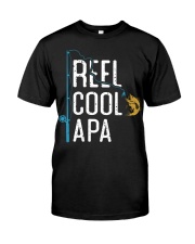 Fishing Reel Cool Apa Fisherman Premium Fit Mens Tee tile