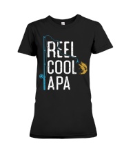 Fishing Reel Cool Apa Fisherman Premium Fit Ladies Tee tile