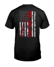 Reel Cool Lolo American Flag Fishing Fisherman Premium Fit Mens Tee tile
