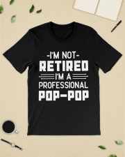 I'm Not Retired I'm A Professional Pop-Pop Classic T-Shirt lifestyle-mens-crewneck-front-19