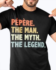 Pepere The Man Myth Legend Classic T-Shirt apparel-classic-tshirt-lifestyle-front-92