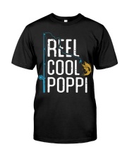 Fishing Reel Cool Pappi Fisherman Classic T-Shirt front