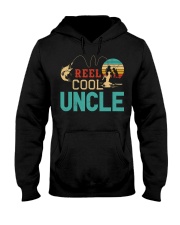 Retro Fishing Reel Cool Uncle Hooded Sweatshirt tile