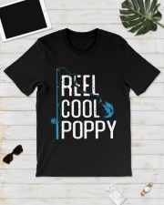 Fishing Reel Cool Poppy Fisherman Classic T-Shirt lifestyle-mens-crewneck-front-17