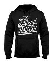 The Legend Has Retired Hooded Sweatshirt tile