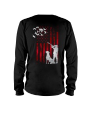 Patriotic American USA Flag Duck Hunting Long Sleeve Tee tile