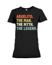 Abuelito The Man Myth Legend Premium Fit Ladies Tee tile