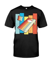 Retro Vintage style Cornhole Board Classic T-Shirt front