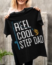 Fishing Reel Cool Step Dad Fisherman Classic T-Shirt apparel-classic-tshirt-lifestyle-front-117