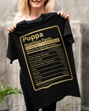 Poppa Nutrition Facts Classic T-Shirt apparel-classic-tshirt-lifestyle-front-117