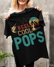 Retro Fishing Reel Cool Pops Classic T-Shirt apparel-classic-tshirt-lifestyle-front-117