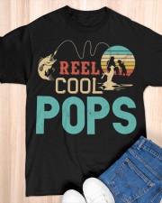 Retro Fishing Reel Cool Pops Classic T-Shirt apparel-classic-tshirt-lifestyle-front-154