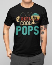 Retro Fishing Reel Cool Pops Classic T-Shirt apparel-classic-tshirt-lifestyle-front-164