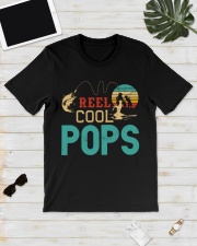 Retro Fishing Reel Cool Pops Classic T-Shirt lifestyle-mens-crewneck-front-17