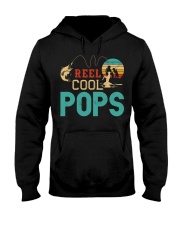 Retro Fishing Reel Cool Pops Hooded Sweatshirt tile