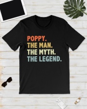 Poppy The Man Myth Legend Classic T-Shirt lifestyle-mens-crewneck-front-17