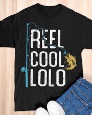 Fishing Reel Cool Lolo Fisherman Classic T-Shirt apparel-classic-tshirt-lifestyle-front-154