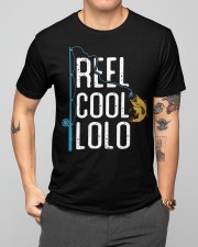 Fishing Reel Cool Lolo Fisherman Classic T-Shirt apparel-classic-tshirt-lifestyle-front-164